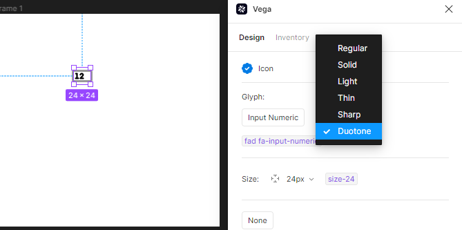Font Awesome search styles