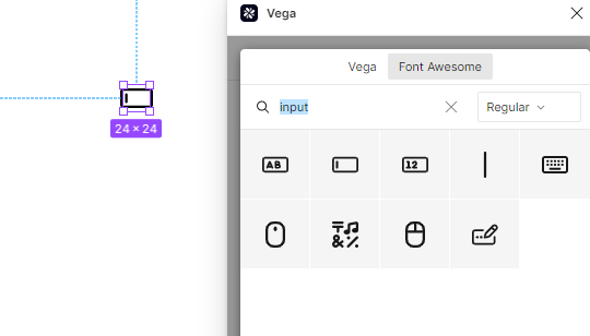 Font Awesome search