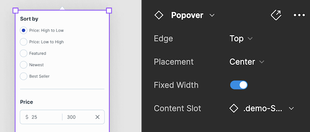 Custom example