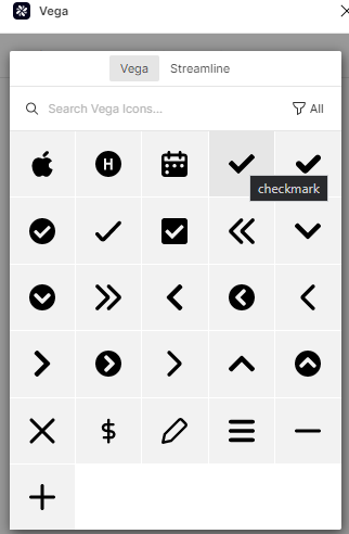 Icon grid